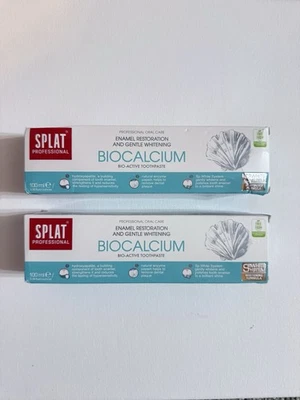 SPLAT BioCalcium Toothpaste Set of 2 – Enamel Repair & Gentle Whitening 100ml - Image 1 of 4