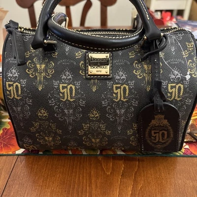 NWT Disney Dooney Haunted Mansion 50th Anniversary Passholder Satchel - Image 1 of 4
