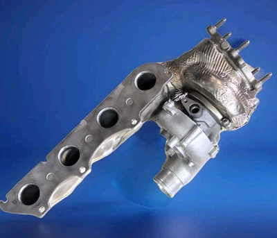 Turbocompresor lado izquierdo original Audi OEM RS6 RS7 S8 4,0 L V8 IHI Jh5 Turbo  Foto 1 de 4