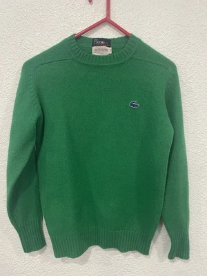 Suéter de lana verde vintage IZOD Lacoste talla 20 Foto 1 de 4