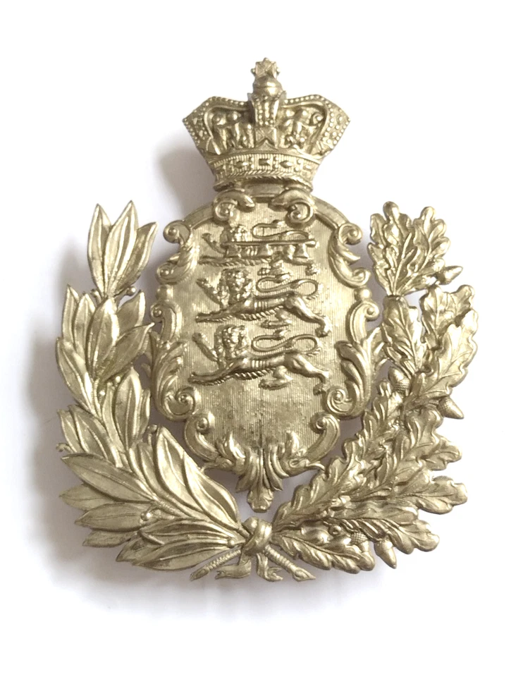 Original Victorian Duke of Lancaster's Own Yeomanry Other Ranks Helmet Badge QVC - Image 1 of 4
