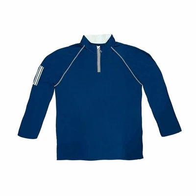 Weather Apparel Company Men's Solid Long Sleeve Jersey 1/4 Zip Pullover - Image 1 of 3