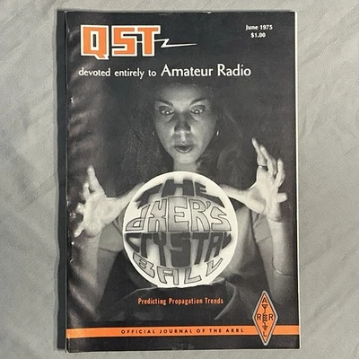 QST Devoted Entirely To Amateur Radio Magazine June 1975 Vintage Ham Radio - Image 1 of 3