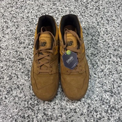 NEW New Balance 550 Casual Shoes Wheat Brown BB550WEA Mens Size 10 D - Image 1 of 4