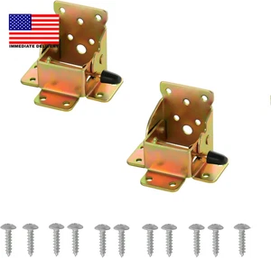 2er Pack Klapptischbein Halterung Metall Klappbar Rabelbeine Schwerlast Klappbein - Bild 1 von 6