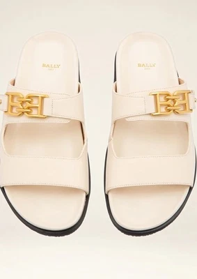 Bally Emma Slide Sandals Size 38 NWT - image 1 of 4