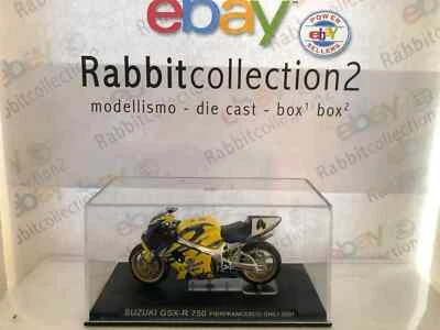 Die Cast Suzuki Gsx-R 750 Pierfrancesco Chili 2001 Moto Scale 1/24 - Image 1 of 2