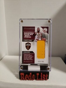 2017-18 Panini Chronicles Swatches LEBRON JAMES 29/199 Los Angeles Lakers FHOF 