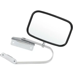 Espejo retrovisor lateral de puerta de acero inoxidable manual apto para camioneta Ford Series - Imagen 1 de 4