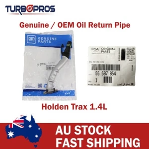 Genuine Turbo Charger Oil Return Pipe For Holden Trax 1.4L - Imagen 1 de 7