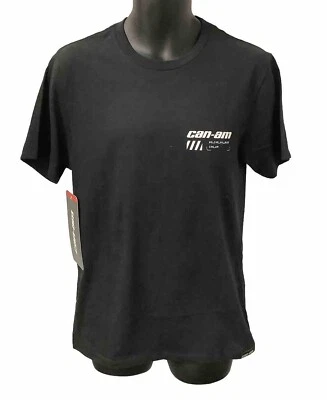 Camiseta negra de manga corta Can-Am We Can All Ride 454946 para hombre Foto 1 de 2