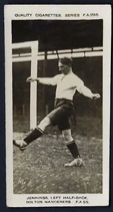 PATTREIOUEX (EARLY) - FOOTBALLERS (FA) - #55 JENNINGS, BOLTON WANDERERS - Picture 1 of 2