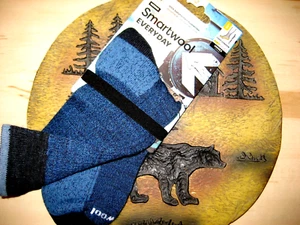 SMARTWOOL EVERYDAY MARINOWOOL MENS LG 9-11.5-WOMEN 10-12.5 MID-CALF reg$23.00 - Picture 1 of 4