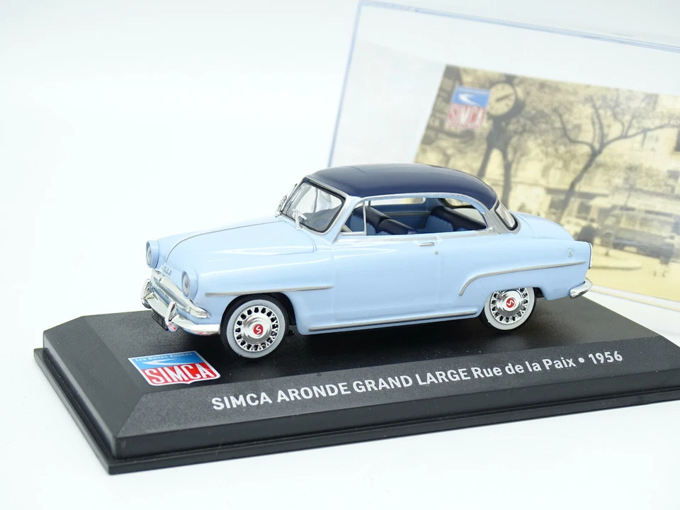 Ixo Presse 1/43 - Simca Aronde Grand Large Rue De La Paix 1956 - Immagine 1 di 1