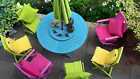 Plain or Print Colourful Seat Pads - Kitchen Chairs, Garden Seat pads