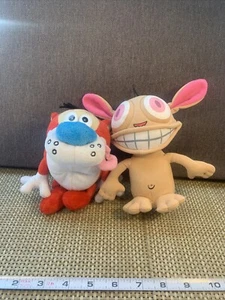 Nickelodeon The Ren and Stimpy Show 2012 And 2017 6” Plush Stuffed Characters - Picture 1 of 19