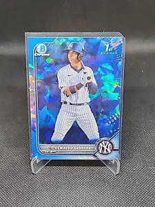 2022 Bowman Chrome Sapphire Oswaldo Cabrera 1st Prospect #BCP17 Yankees - Foto 1 di 2