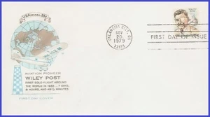 USA3 #C95 U/A HOUSE OF FARNAM FDC   Wiley Post - Imagen 1 de 1