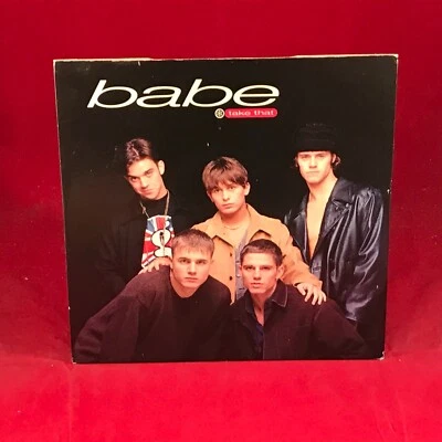 TAKE THAT Babe 1993 UK 7" vinyl single Return Remix All I Want Is You original - Image 1 of 4