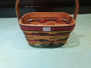 1997 All-American Patriot Longaberger Basket only As Is handle ruff can be fixed - Picture 1 of 8