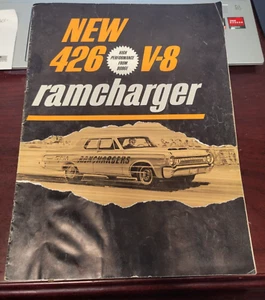 Dodge 1964 New 426 V-8 Ramcharger Booklet - Bild 1 von 2
