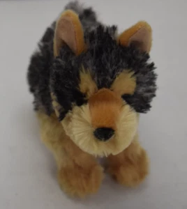Yonkers Gray Ten Yorkshire Terrier Plush Toy 8" Teacup Stuffed Animal Dog - Picture 1 of 8