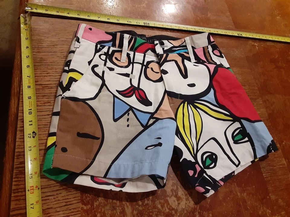 Pantalones Cortos Ruleta Rusa Arte Gráfico Mujer Talla Pequeña - Ver Fotos #S108 Foto 1 de 3