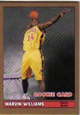 2005-06 Bazooka Gold Atlanta Hawks Basketball Card #180 Marvin Williams