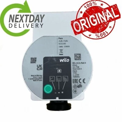 Wilo 1½" A Rated 8 Meter Central Heating Pump 130mm height "NEW" - Image 1 of 4