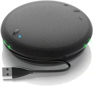 Micrófono Altavoz Conferencia Bluetooth - Captura de Voz 360 Grados y Cancelación de Ruido - Imagen 1 de 9