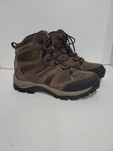 NORTHSIDE BROWN SUEDE WATERPROOF HIKING WORK ANKLE MENS 10 BOOTS - Foto 1 di 5