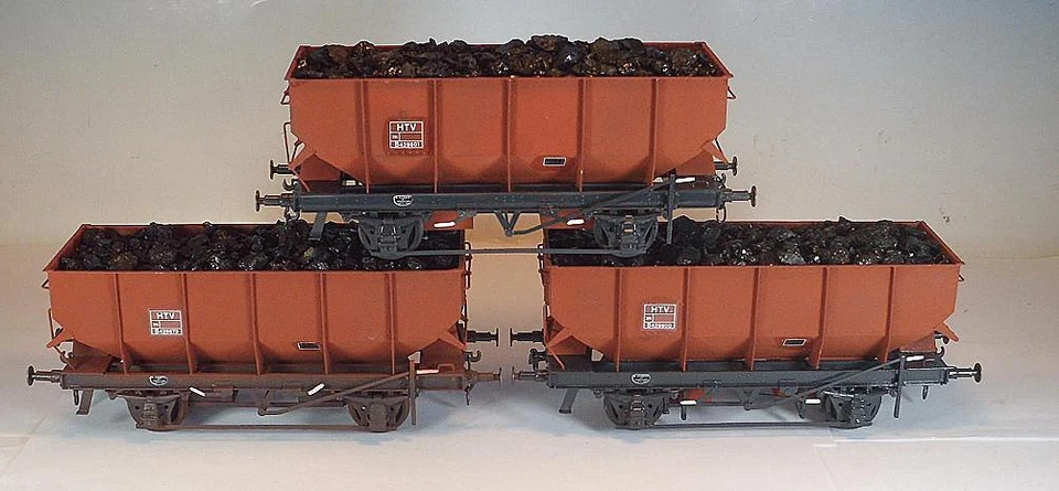 Spur 0 3 Stück Shildon Kohlenwagen HTV Metall Federpuffer #3401 - Bild 1 von 1