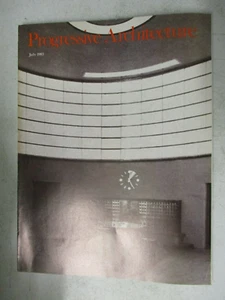 PROGRESSIVE ARCHITECTURE MAGAZINE JULY 1983 ANGIOLO MAZZONI POST OFFICE SICILY - Picture 1 of 2