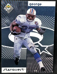 Eddie George 1998 Upper Deck Collectors Choice Insert TITANS - Picture 1 of 2