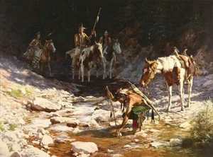 Howard Terpning - Stones that Speak - SN Lithograph AP #3  - Picture 1 of 2