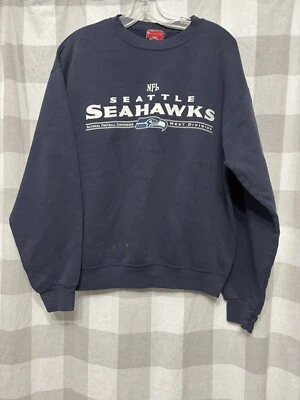 Vintage Seattle Seahawks Sweatshirt NFL Official Team Apparel Youth XL 18-20 - Image 1 of 4