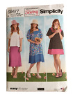 SIMPLICITY S9477 Sewing Pattern Sizes XXS - XXL Easy To Sew Top Dress Summer