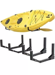 Kayak Storage Hooks Hangers, Adjustable Kayak Garage Storage Rack Wall Mount ... - Picture 1 of 7