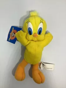 Warner Bros. Play by Play 1997 Looney Tunes Tweety Bird Bean Bag Plush - Picture 1 of 2
