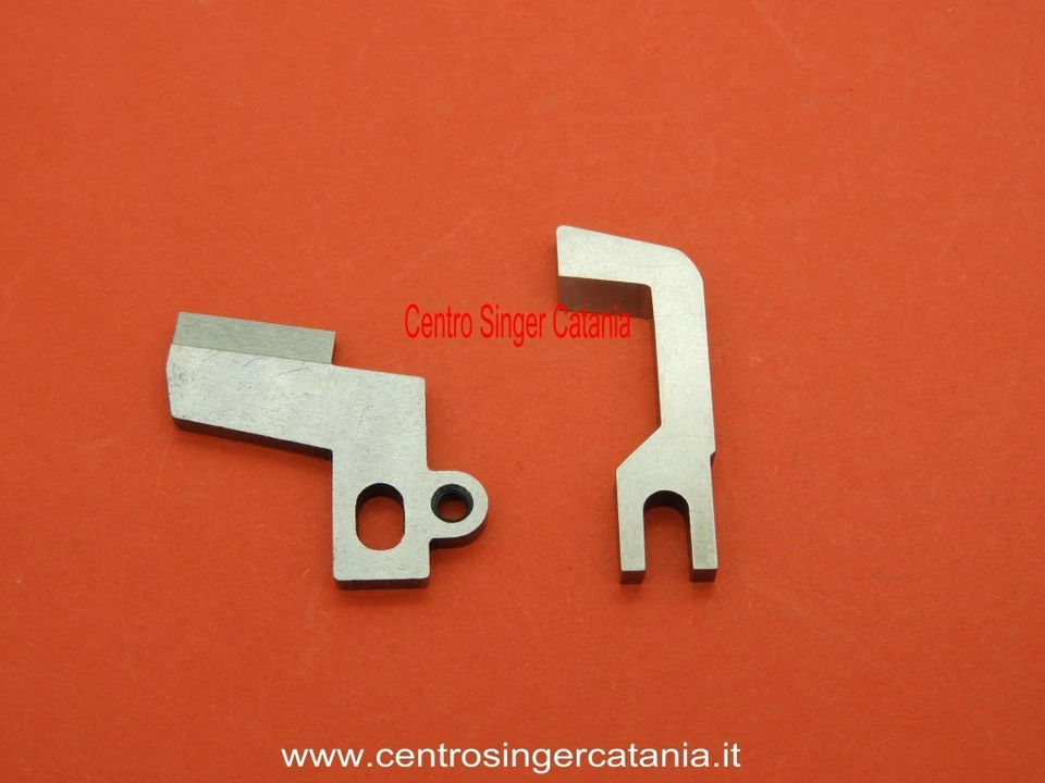 Coltelli lame Superiore Inferiore per tagliacuci Necchi Lock 180, 181 / Singer