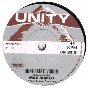 MAX ROMEO Mini skirt vision / Far far away Unity UN 532 classic reggae tune - Imagen 1 de 1