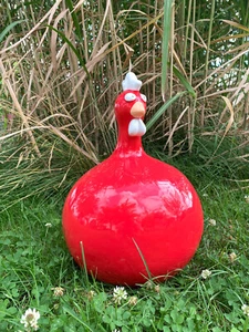 HUHN - DEKOFIGUR, DESIGN, GARTENDEKO, DEKO, MODERN - Bild 1 von 3