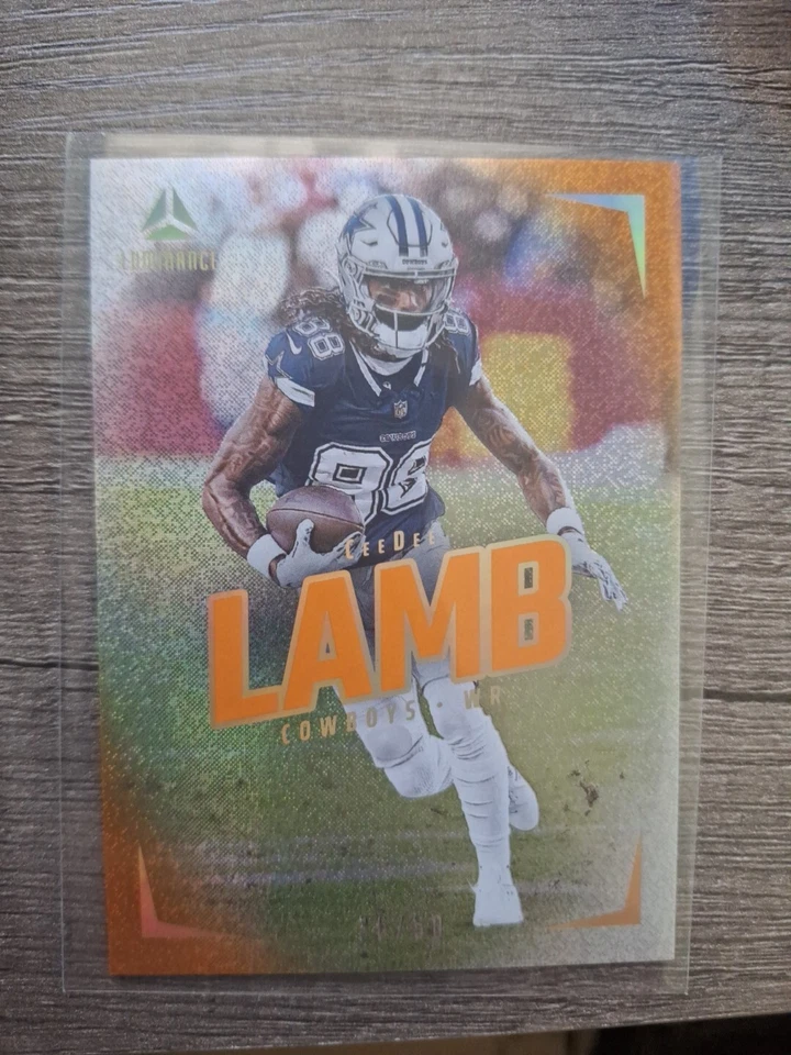2024 Panini Luminance Orange CeeDee Lamb #36/50 - Image 1 of 1