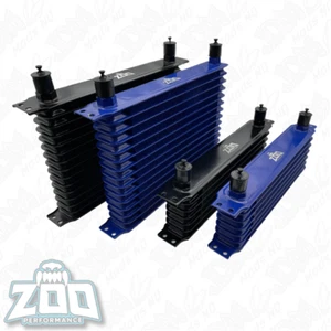 Zoo High Performance 15 Row Oil Cooler - Black - Picture 1 of 3