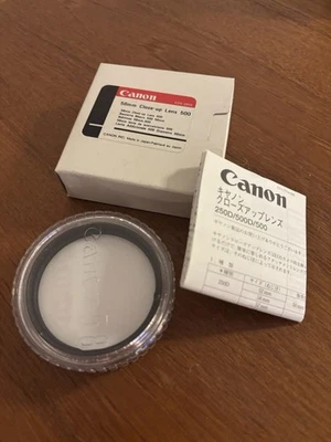 Canon 58mm Close-up Lens 500 - Brand New Never Used - Image 1 of 2