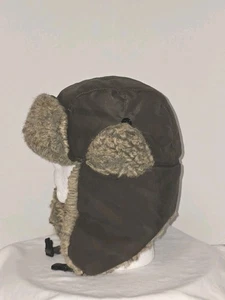 Milani Vintage Military Green Bomber Winter Kunstfell Unisex Polyester/Kunstfell - Bild 1 von 22