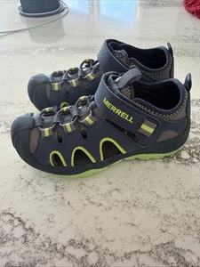Open Box Merrell Kinder Navy/Lime Schuhe Größe US 11M - Bild 1 von 5