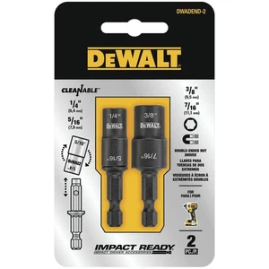 DEWALT Nut Driver Set, Double Ended, 2-Piece (DWADEND-2) - Picture 1 of 8