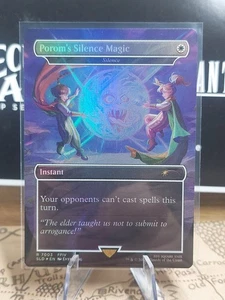 Porom’s Silence Magic (Silence) 🌈FOIL🌈 Secret Lair x FINAL FANTASY ENG NM - Picture 1 of 1