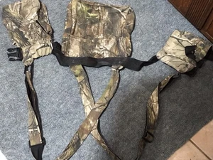 Wall’s Vintage Suspenders Real Tree Camouflage Hunting Vest - Picture 1 of 8